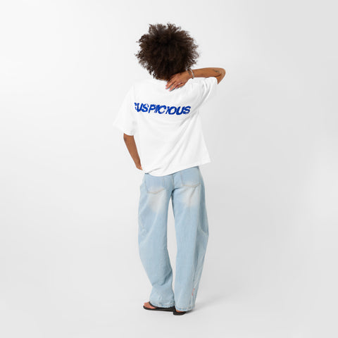 GTD / Paint Brush Tee - White