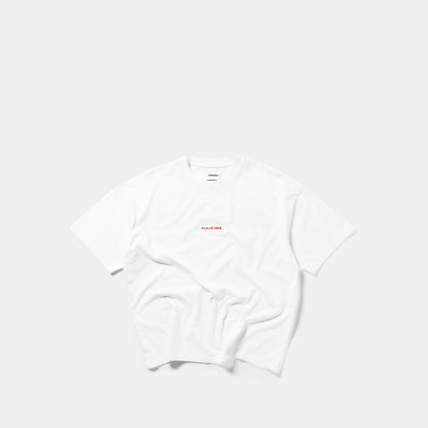 Bestsellers GTD / Paint Brush Tee - White & Red