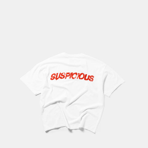 Bestsellers GTD / Paint Brush Tee - White & Red