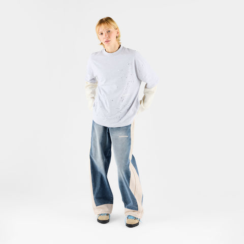 Winter 2 / Painted Jeans - Washed Blue