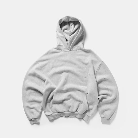 Winter 2 / Painter Hoodie - Heather Grey