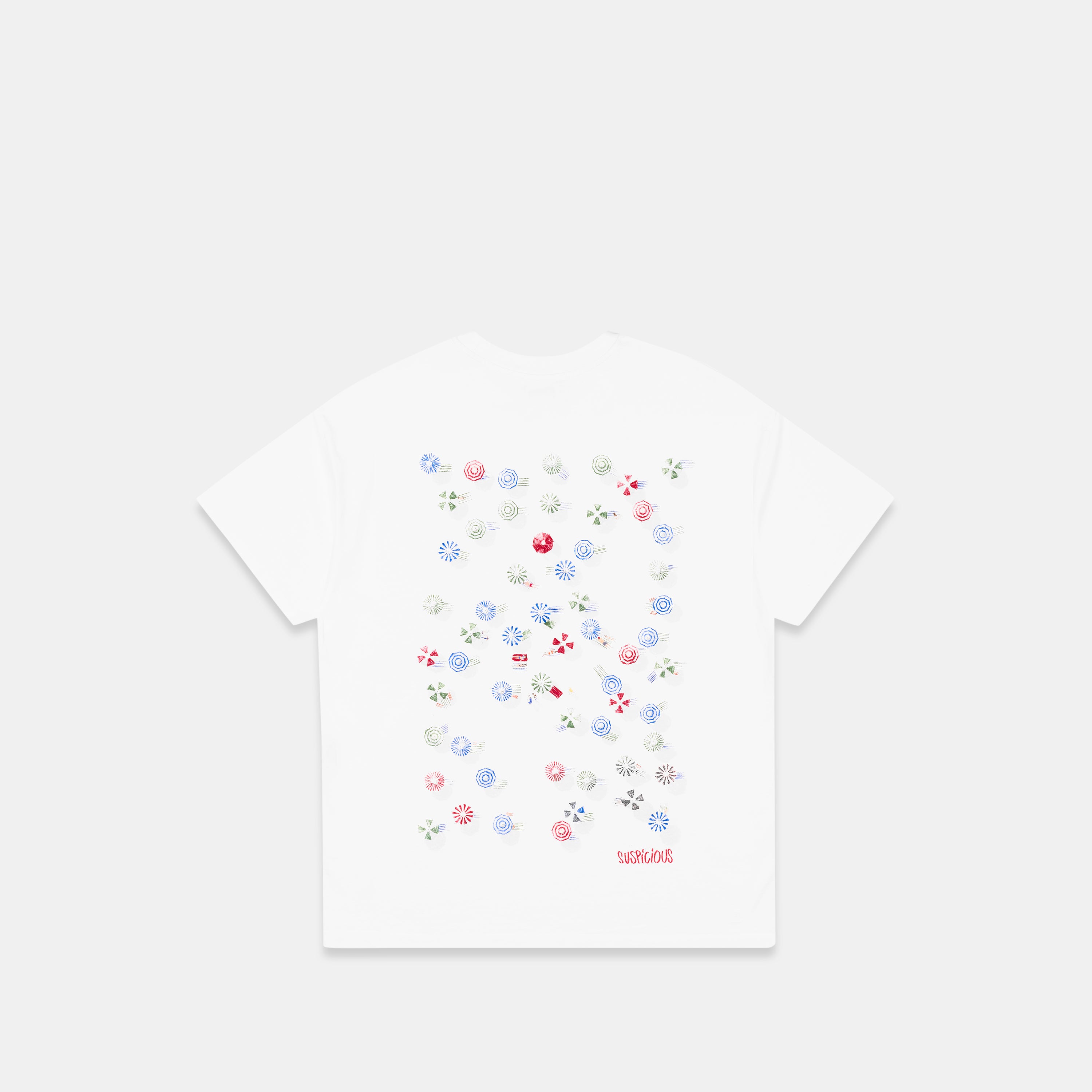 Parasol Tee - White – Suspicious Antwerp