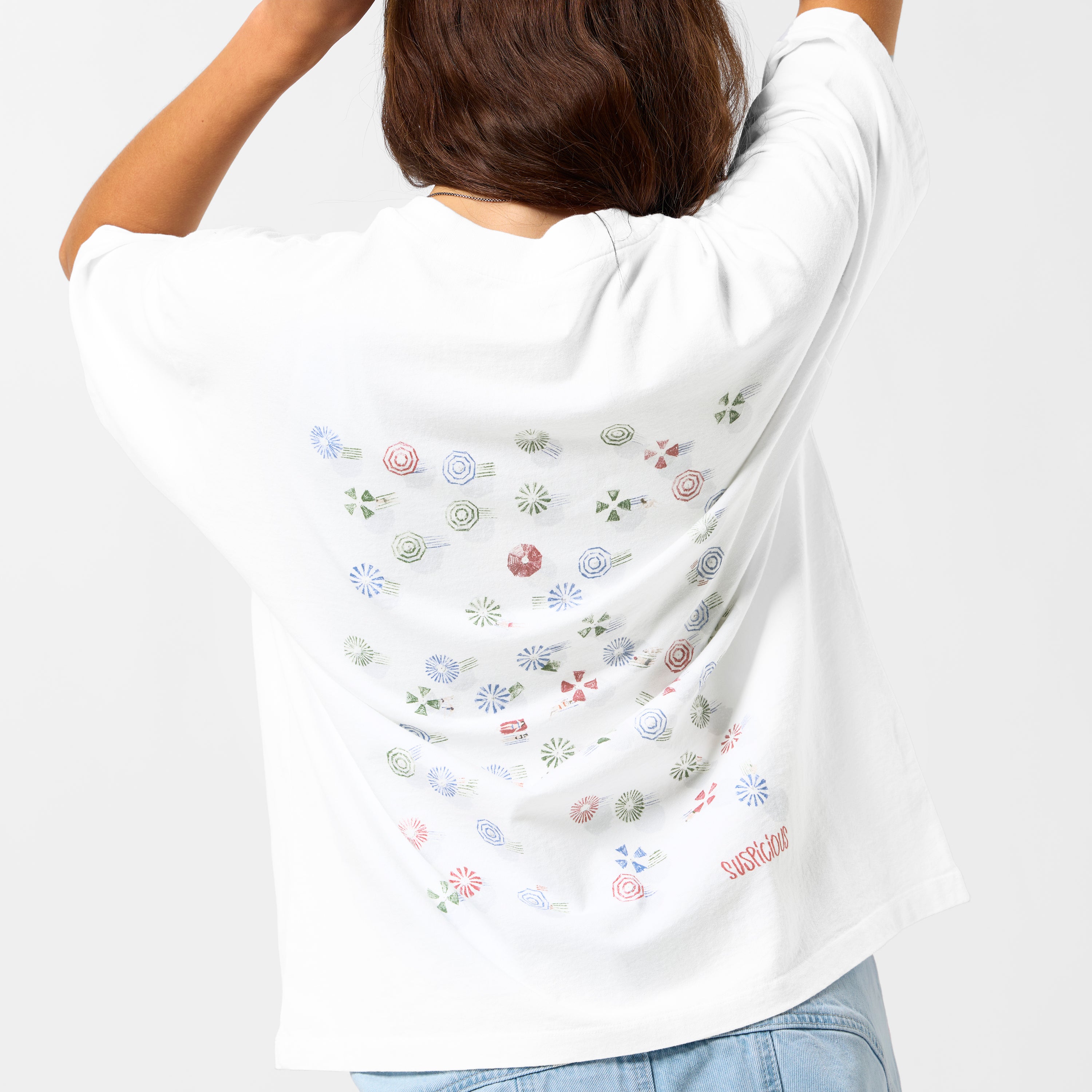 Parasol Tee - White – Suspicious Antwerp