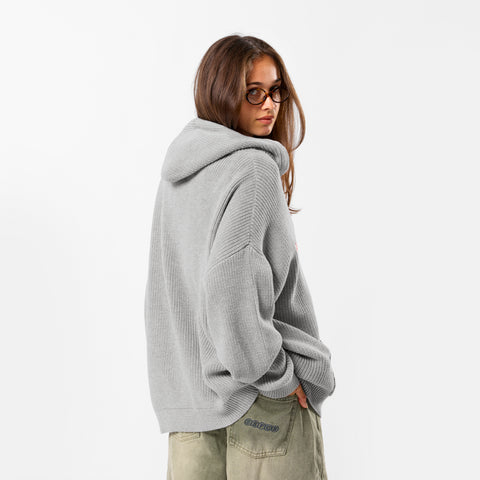 Winter3 / Patch Patrol Vintage Zip-Up - Neutral Heather