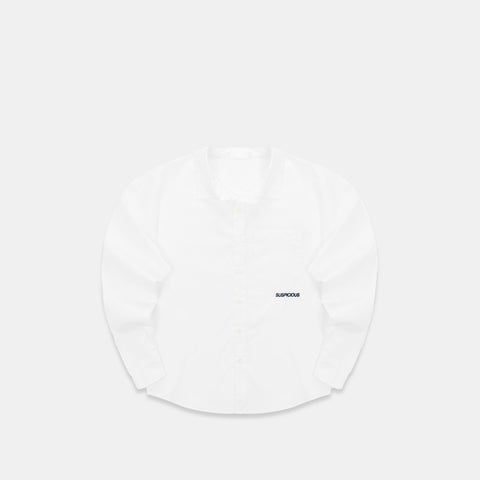 Basics / Pocket Longsleeve Shirt - White