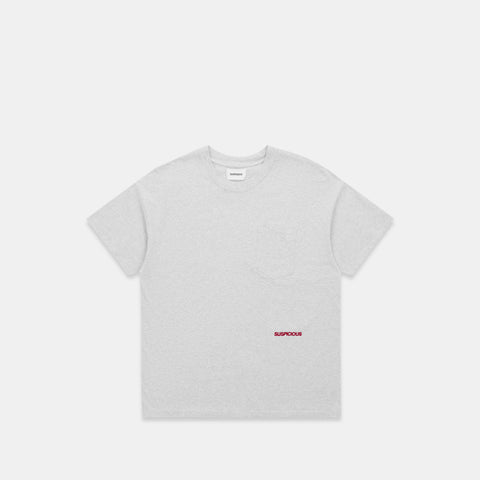 Basics / Pocket Tee - Neutral Heather