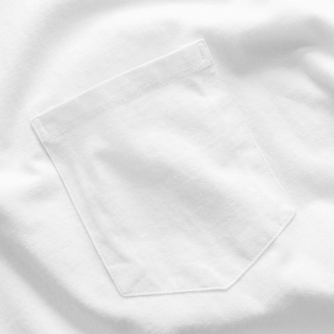 Basics / Pocket Tee - White