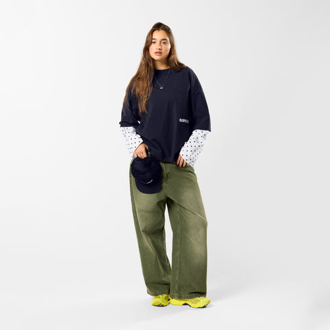 Polkaline / Polka Layered Longsleeve - Nightfall