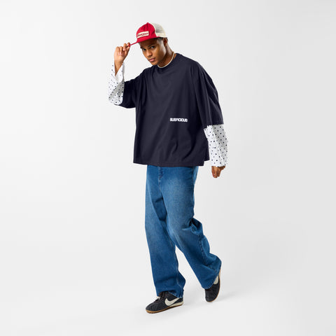 Polkaline / Polka Layered Longsleeve - Nightfall