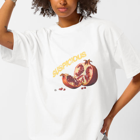 GTD / Pomegranate Tee - White