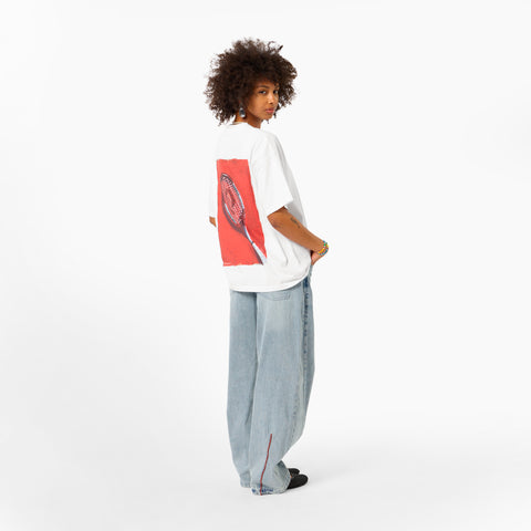 GTD / Racket Tee - White