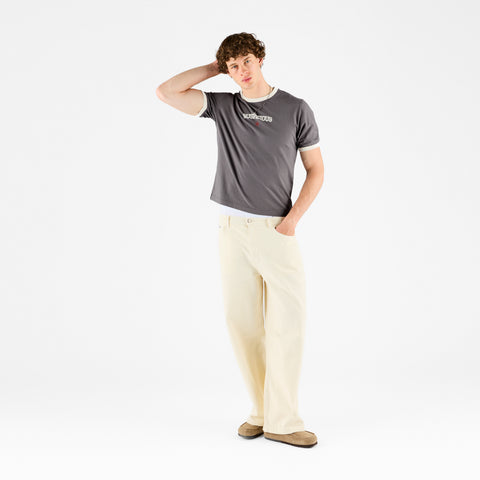 Suspicious Cowboys / Ranch Ringer Tee - Washed Charcoal