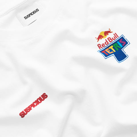 Suspicious x Red Bull Tetris - Tee - White