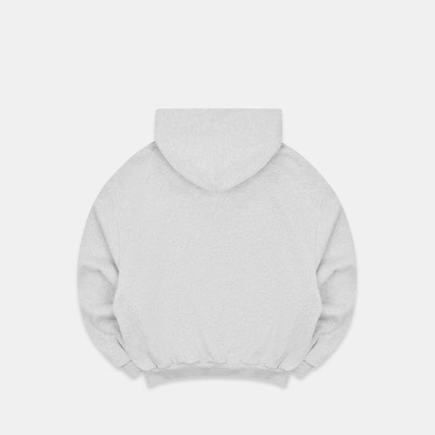 Summer Stripes / Red Layered SSPCS Applique Hoodie - Ash