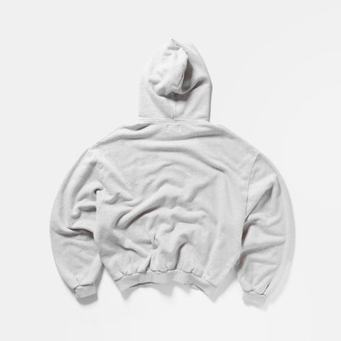Summer Stripes / Red Layered SSPCS Applique Hoodie - Ash