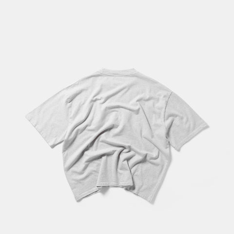 Summer Stripes / Red Striped SSPCS Applique Tee - Ash