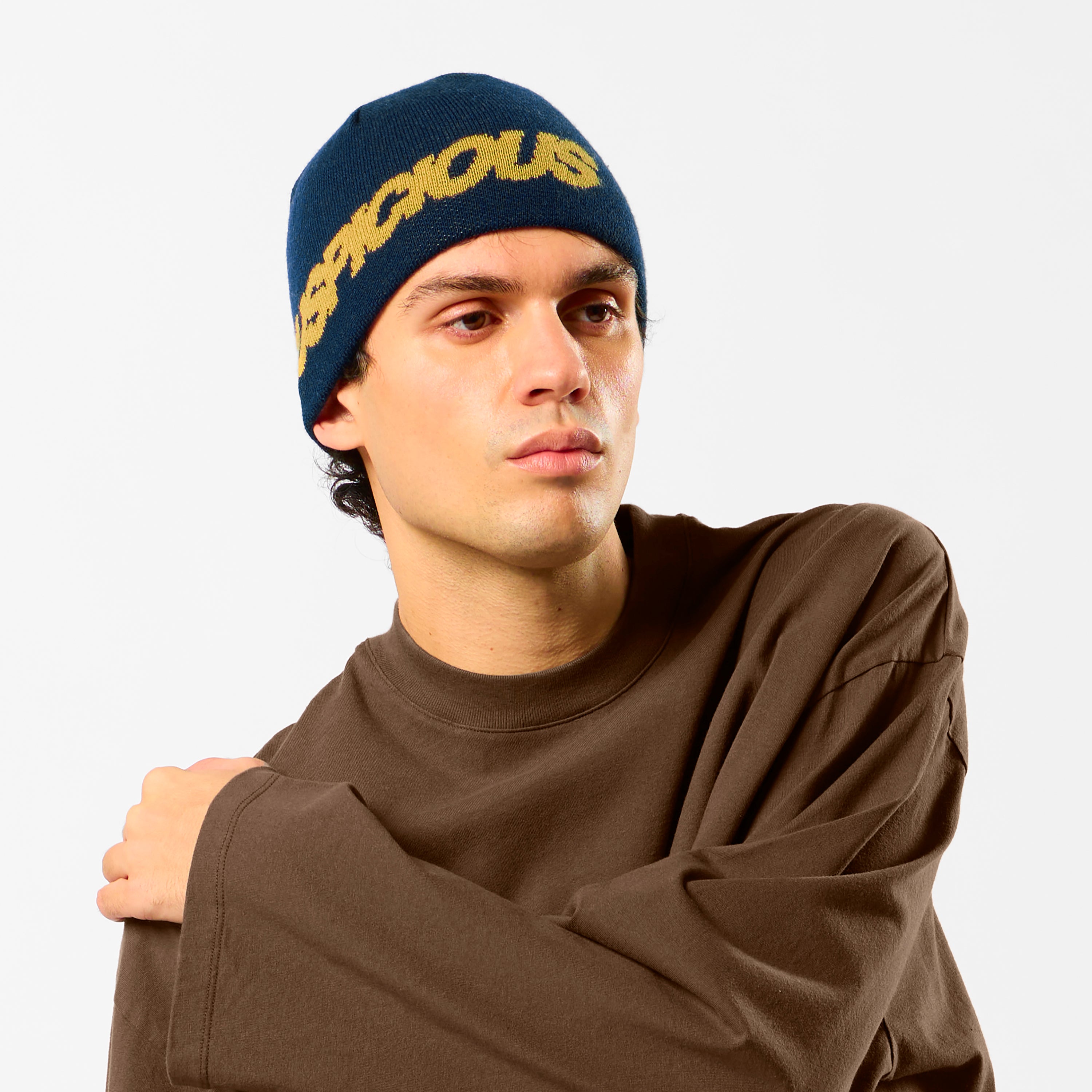 Reversible Beanie - Grisaille & Glacier Camo – Suspicious Antwerp