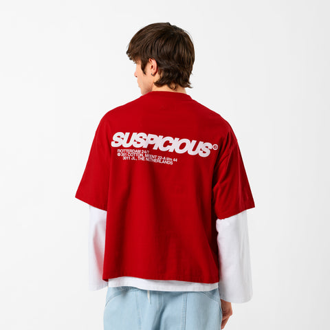 RDA / Rotterdam Exclusive Tee - Ruby Red