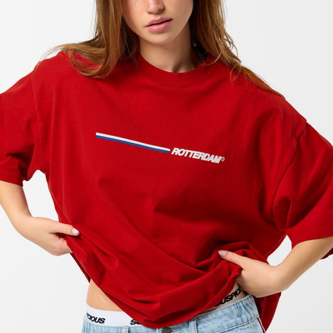 RDA / Rotterdam Exclusive Tee - Ruby Red