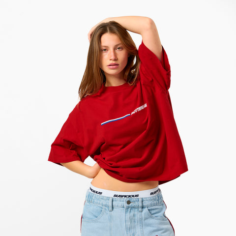 RDA / Rotterdam Exclusive Tee - Ruby Red