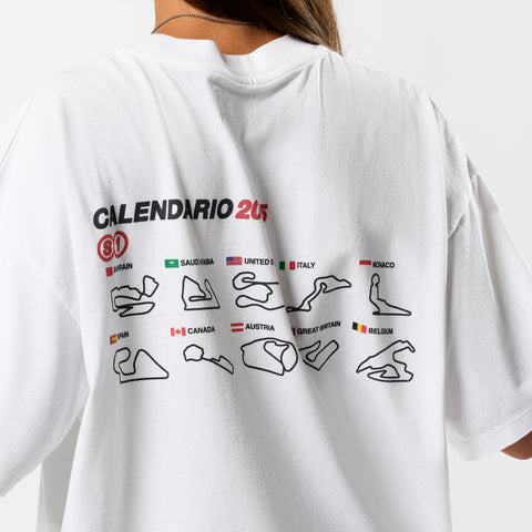 Racer / S1 Formula Tee - White