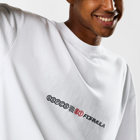 Racer / S1 Formula Tee - White