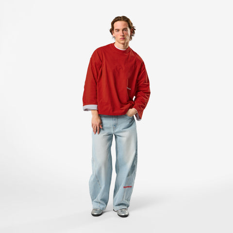 Spring 1 / S2026 Longlseeve - Ruby Red