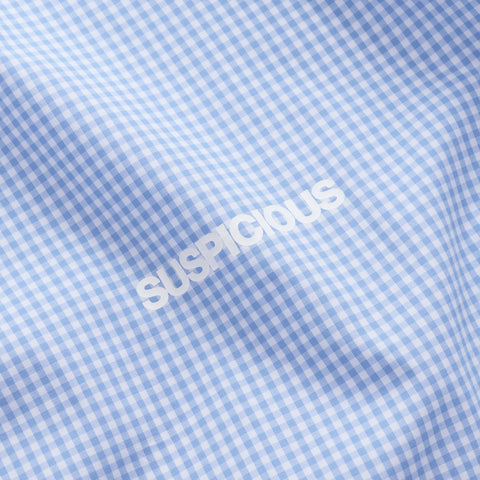 Spring 1 / S2026 Patchwork Longsleeve Shirt - Light Blue