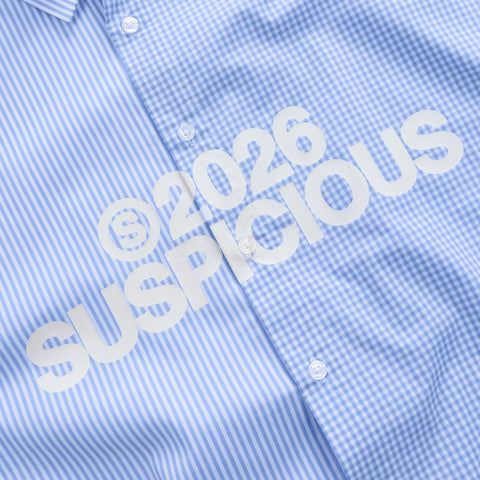 Spring 1 / S2026 Split Longsleeve Shirt - Light Blue