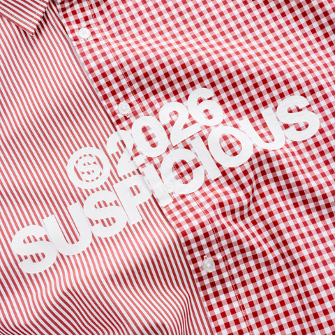 Spring 1 / S2026 Split Longsleeve Shirt - Ruby