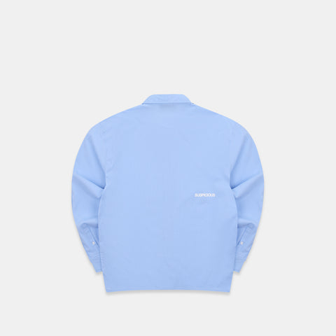 Spring 1 / S2026 Striped Longsleeve Shirt - Light Blue