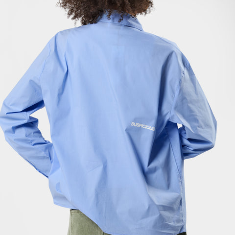 Spring 1 / S2026 Striped Longsleeve Shirt - Light Blue