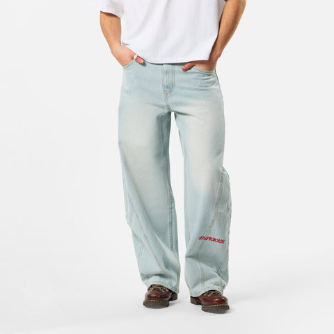 Spring 1 / S Barrel Jeans - Bleached