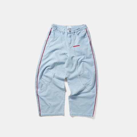Off Season / S Club Big Barrel Jeans - Bleached