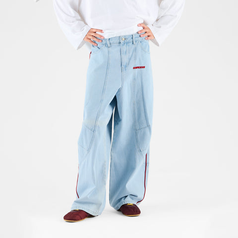 Off Season / S Club Big Barrel Jeans - Bleached