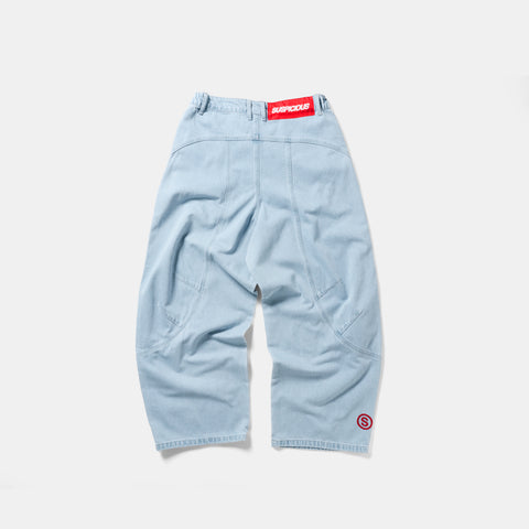 Off Season / S Club Big Barrel Jeans - Bleached