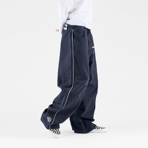 Off Season / S Club Big Barrel Jeans - Nightfall