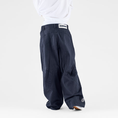 Off Season / S Club Big Barrel Jeans - Nightfall