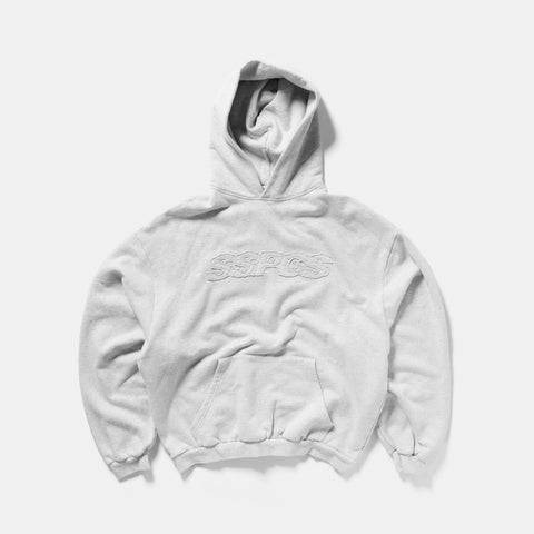 Summer Stripes / SSPCS Applique Hoodie - Ash