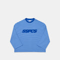 Summer Stripes / SSPCS Applique Striped Longsleeve - Blue