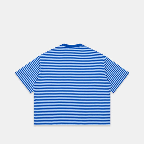 Summer Stripes / SSPCS Applique Striped Tee - Blue