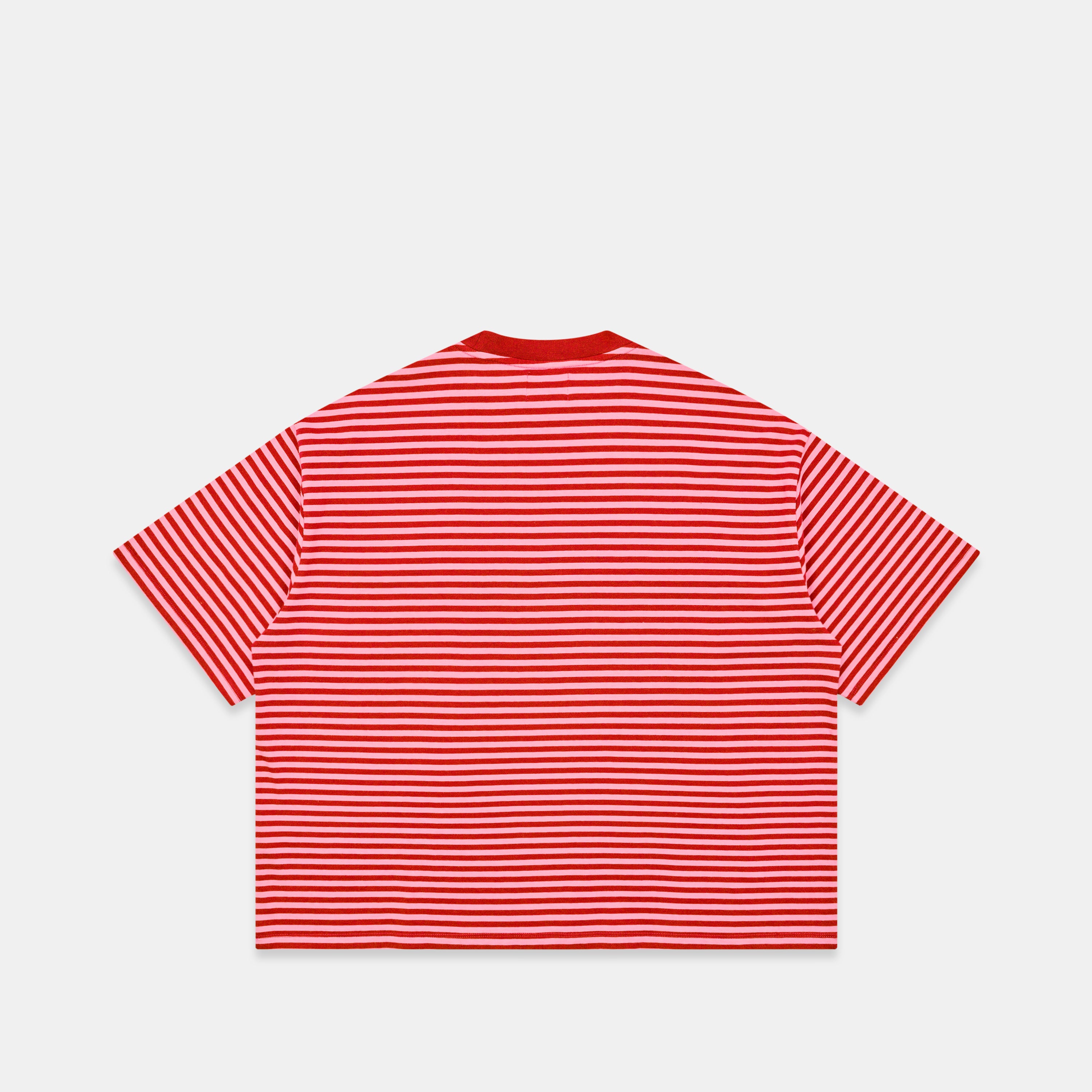 SSPCS Applique Striped Tee - Red – Suspicious Antwerp