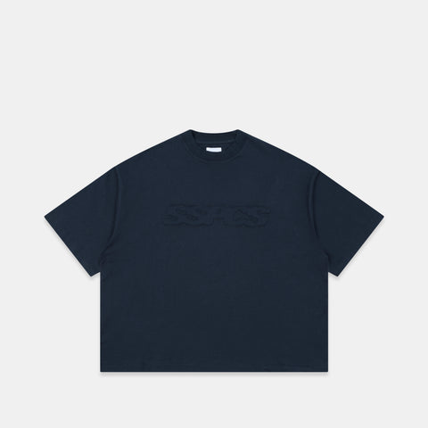 Summer Stripes / SSPCS Applique Tee - Nightfall