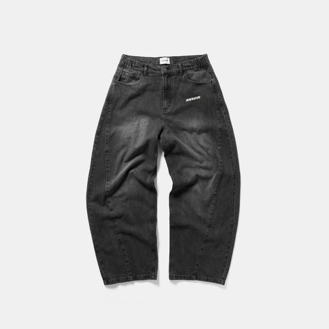 Fall / SSPCS Club Barrel Jeans - Washed Black