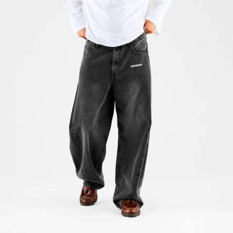 Fall / SSPCS Club Barrel Jeans - Washed Black