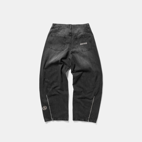 Fall / SSPCS Club Barrel Jeans - Washed Black