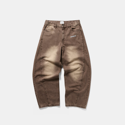 PL / SSPCS Club Barrel Jeans - Washed Espresso