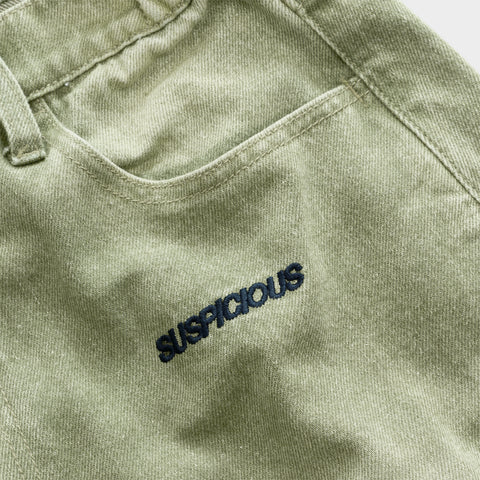 Fall / SSPCS Club Barrel Jeans - Washed Matcha