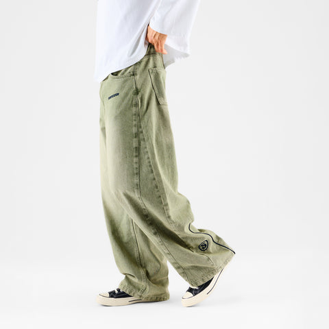 Fall / SSPCS Club Barrel Jeans - Washed Matcha