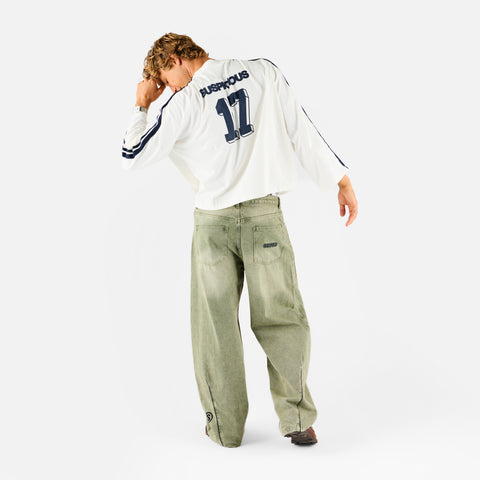 Fall / SSPCS Club Barrel Jeans - Washed Matcha